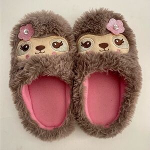 Girls Sloth Slippers
